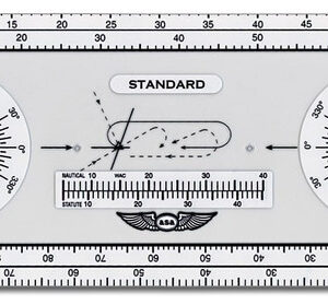 Instrament Plotter, Designed for easier IFR flight planning and in-flight reference. Includes current NACO chart scales.