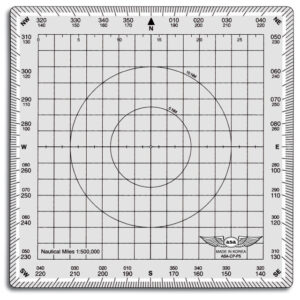 Simplified planning: Experience the ease of use that has made this plotter a favorite among pilots. Its straightforward design allows for quick and accurate flight planning.