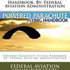 Close-up view of a powered parachute, highlighting its motor and parachute canopy.