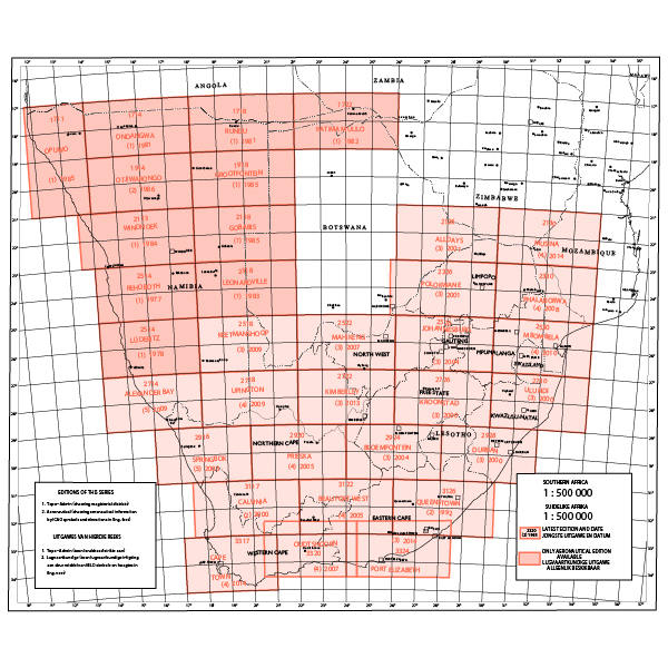 Southern Africa Aeronautical Chart, Plot Chart (1:5,000,000), Long-Range Flight Planning, Lambert Conformal Conic Projection, Situational Awareness (Southern Africa), Pre-Flight Planning Tool, Commercial Aviation, Flight Training Resource