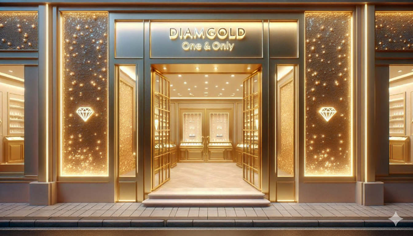 Diamgold: The final touch to your perfect look. Our stunning jewelry is a reminder to sparkle, but DO NOT remove it before flight. Shop now and add some brilliance to your life.