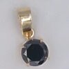 1.43ct natural diamond pendant, 9kt yellow gold necklace, luxury aviation gifts, earth-mined diamond South Africa, large diamond pendant, heirloom jewelry for travelers, 9kt gold diamond necklace, unique pilot gifts,