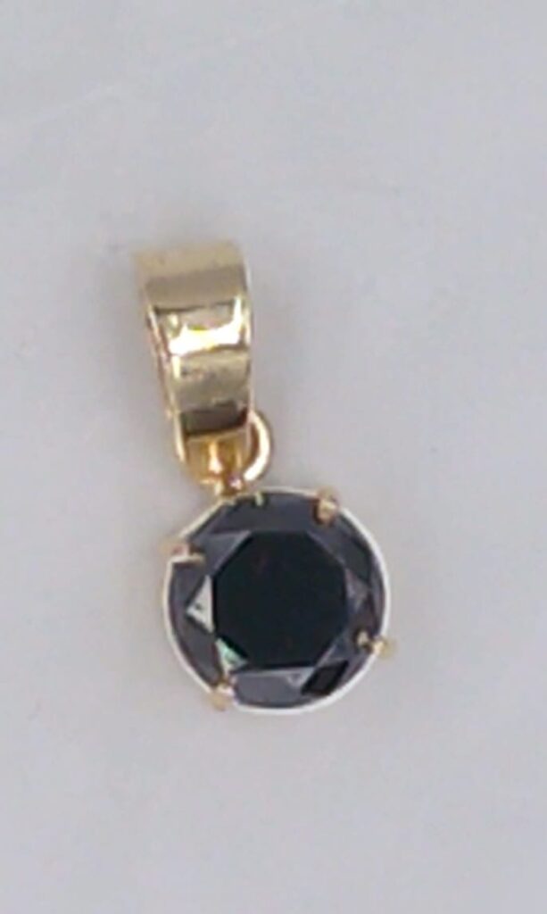1.43ct natural diamond pendant, 9kt yellow gold necklace, luxury aviation gifts, earth-mined diamond South Africa, large diamond pendant, heirloom jewelry for travelers, 9kt gold diamond necklace, unique pilot gifts,